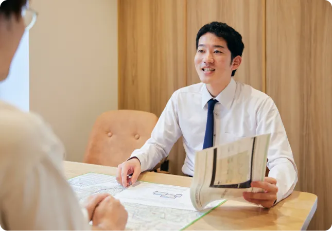 お客様相談風景